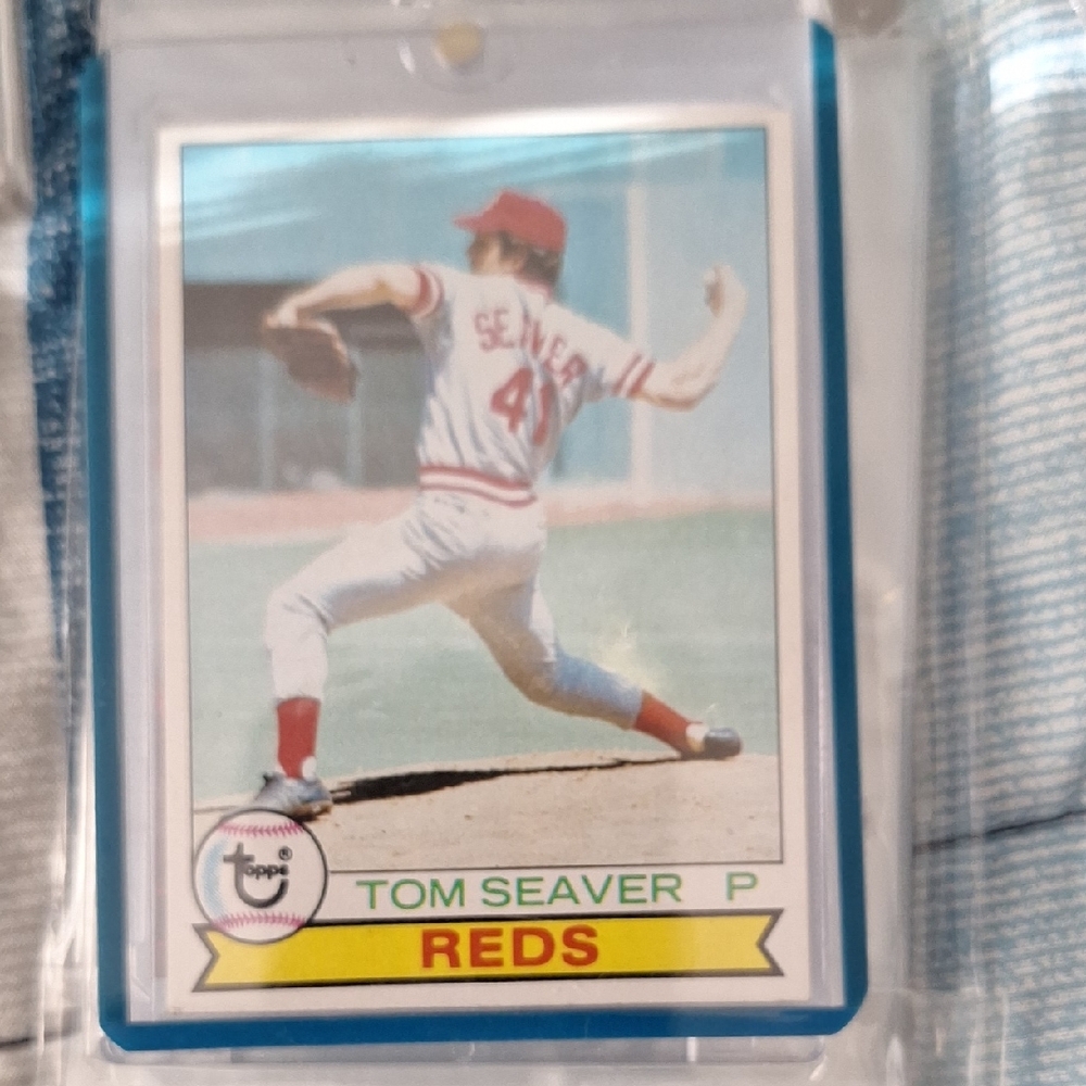 Topps Tom Seaver Reds Baseball Card